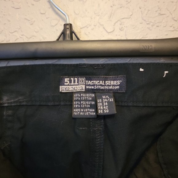 5.11 Tactical Series Mens Pants Size 34x32 Navy Blue - Picture 3 of 4